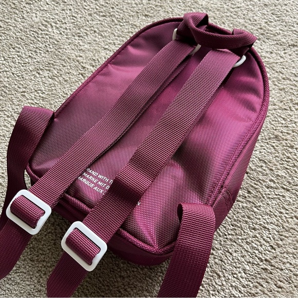 Adidas Burgundy Santiago Mini Backpack - Picture 4 of 5